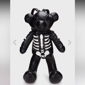 Current Mood Teddy Skeleton Backpack